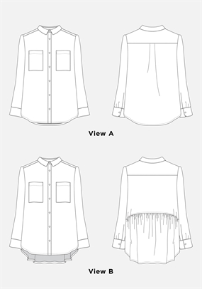 'Archer S' skjorte symønster
