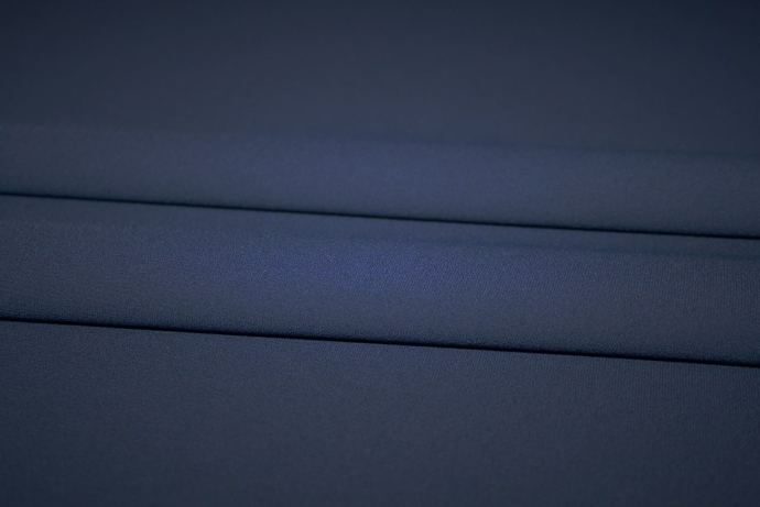Navy crepe sablé
