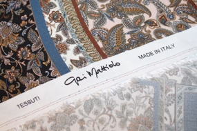 Viscose stof med paisley print