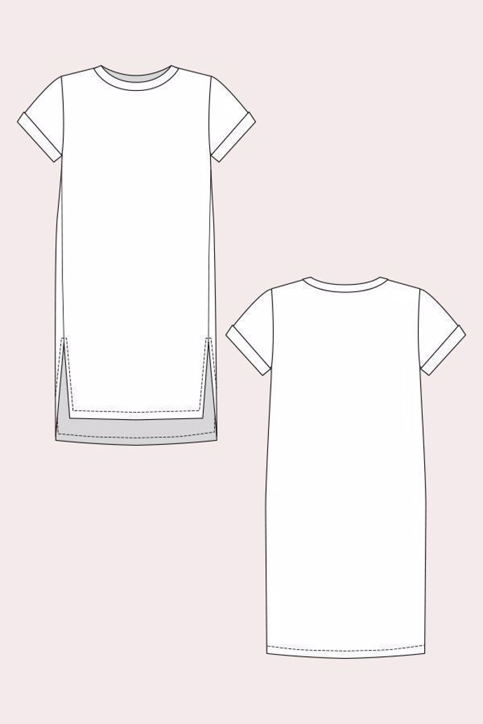 Inari t-shirt dress & crop tee