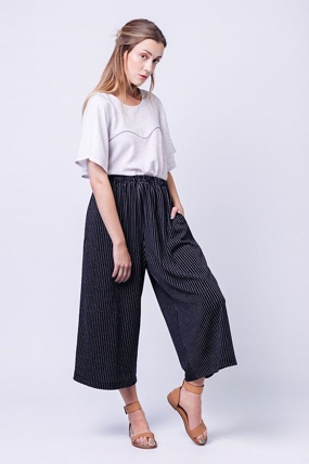 Symønster 'Ninni elastic waist culottes'