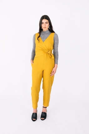 Snitmønster buksedragt \'Sierra Jumpsuit\'