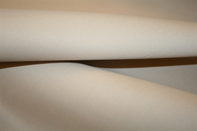 Sandfarvet bomuldstwill med elastan