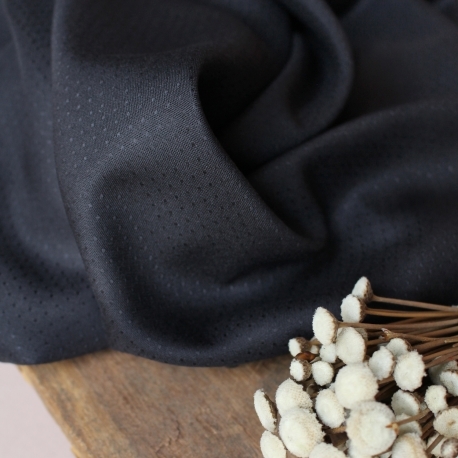 Navy viscose