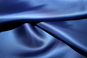 Bemberg twillvævet cupro foer i marineblå