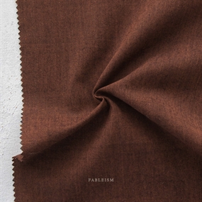 Fableism Nocturne Chambray bomuld 'Garnet'