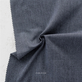Fableism Nocturne Chambray bomuld 'Galaxy'