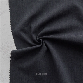 Fableism Nocturne Chambray bomuld 'Gravity'