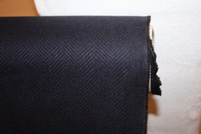 Navy cashmere/silke blanding