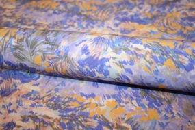 Viscose stof med print