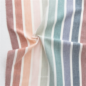 Fableism bomuld med lodrette striber