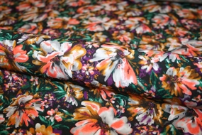 Blomstret viscose