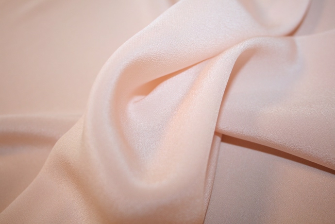 Blush silke crepe de chine