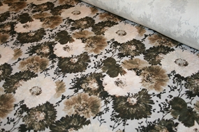 Blomstret jacquard