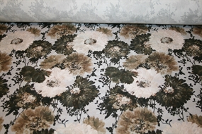 Blomstret jacquard