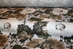 Blomstret jacquard