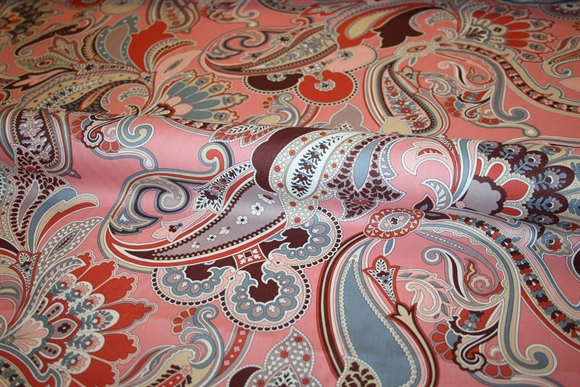 Liberty bomuldsstof med paisley print 03635201C