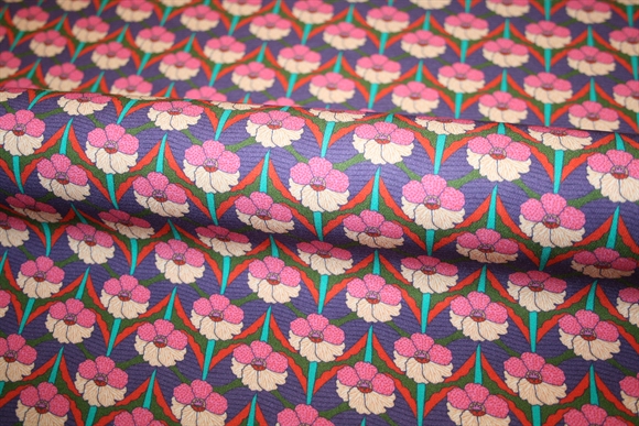 Liberty Weymouth viskose stof \'Chevron\'