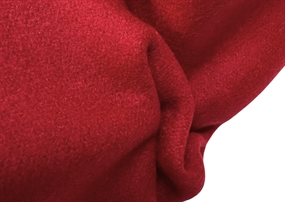 Mørkerød frakkeuld