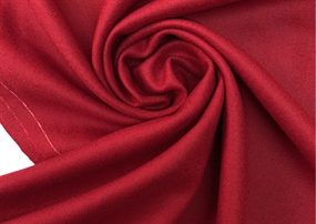 Mørkerød frakkeuld