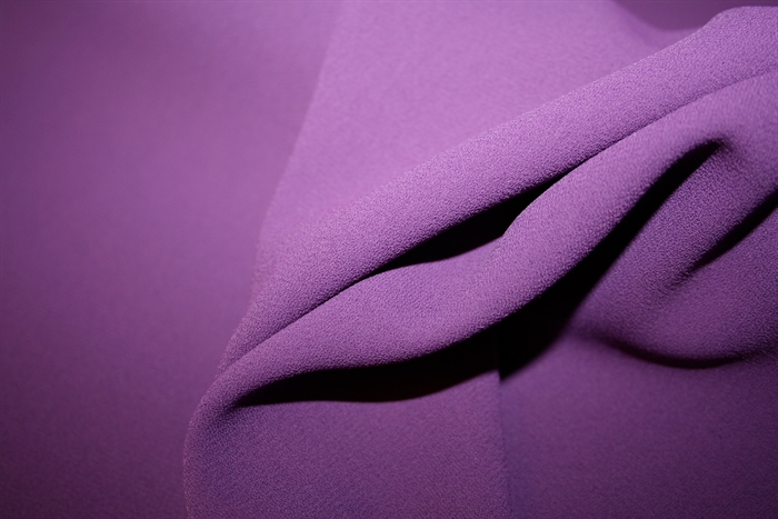 Lilla viscose crepe