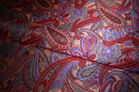 Jacqaurd med paisley