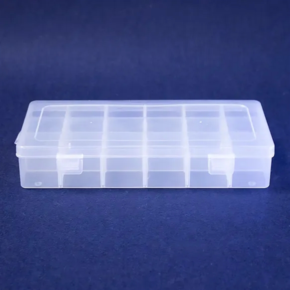 Transparent opbevaringsboks S