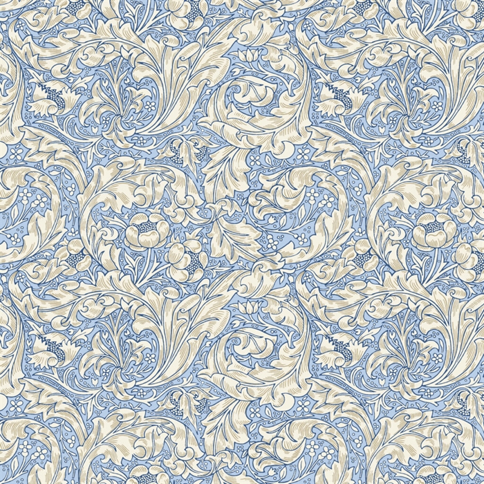 William Morris Bachelors Button Blue
