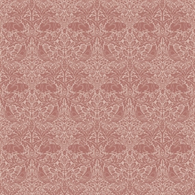 William Morris stof 'Brer Rabbit Coral'