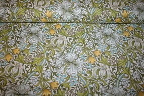 William Morris bomuld \'Golden Lily Sunshine\'