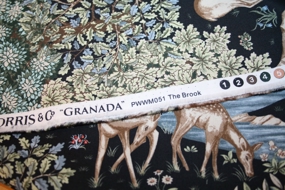 William Morris stof \'The Brook\'