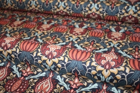 William Morris stof 'Granada Indigo'