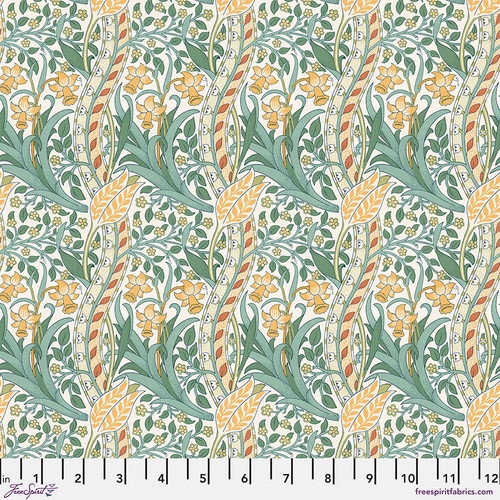 William Morris stof \'Mini Daffodil Sunshine\'