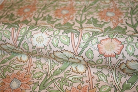 William Morris bomuld 'Pink & Rose Blush'