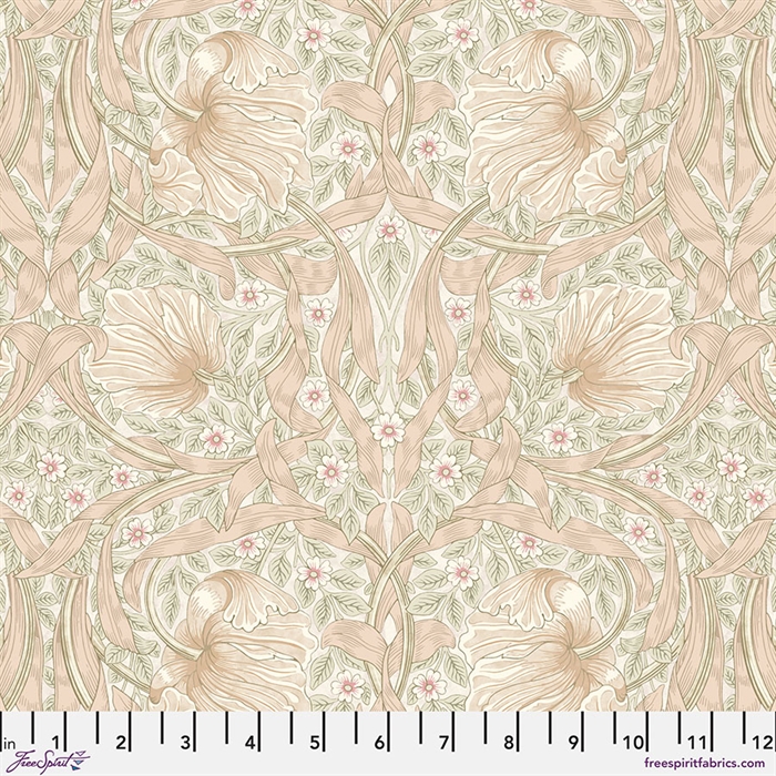 William Morris stof \'Small Pimpernel Blush\'