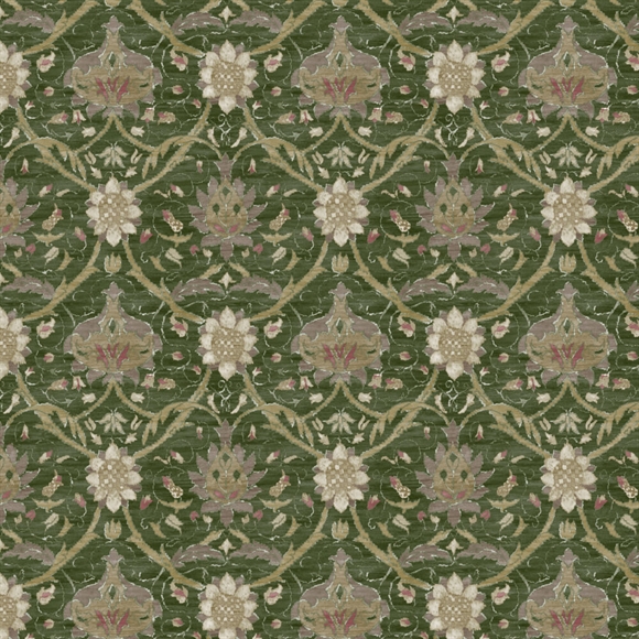 William Morris bomulds stof \'Montreal Forest\'