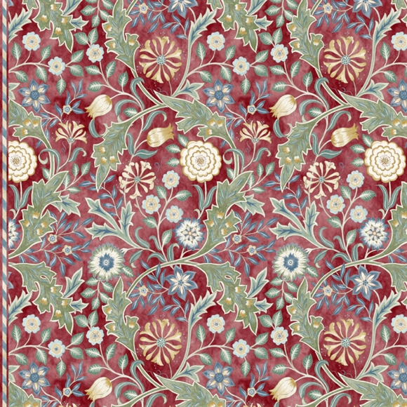 William Morris bomuldsstof \'SM Wilhelmina\'