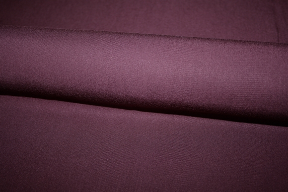 Aubergine viscose twill