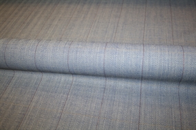 Sildebensvævet blå uld