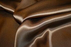 Brun silkesatin