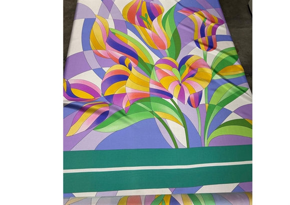 Silketwill til tørklæde