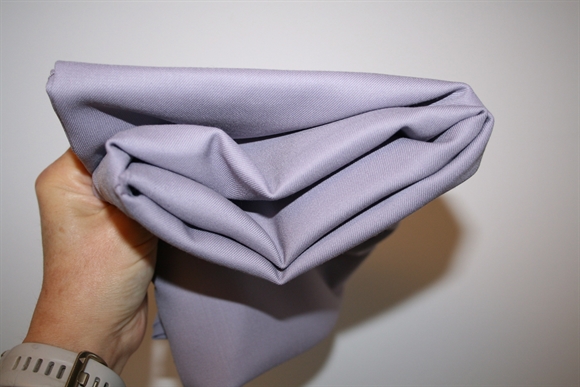 Stofrest 1,25 m. lavendel uld