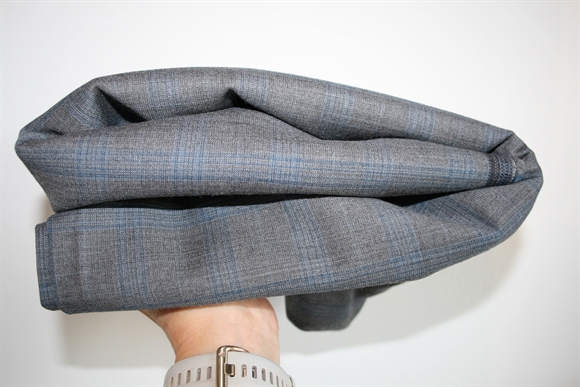 Stofrest 2,2 m. ternet grå uld