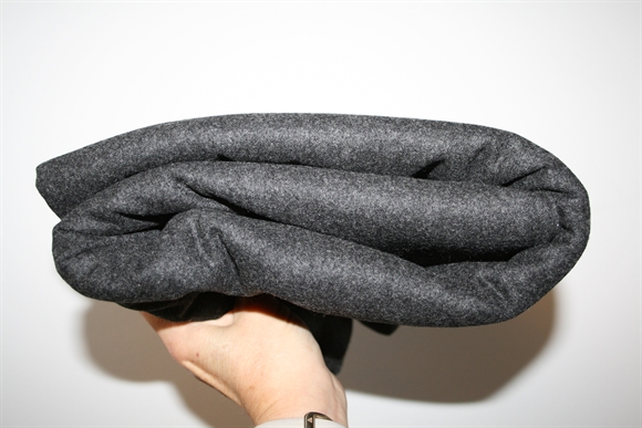 Stofrest 1,7 m. grå uld