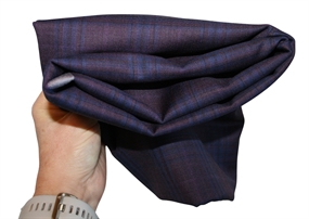 Stofrest 1,25 m. ternet uld