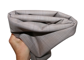 Stofrest 2,95 m. beige ternete uld