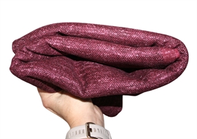 Stofrest 1,65 m. cherise uld