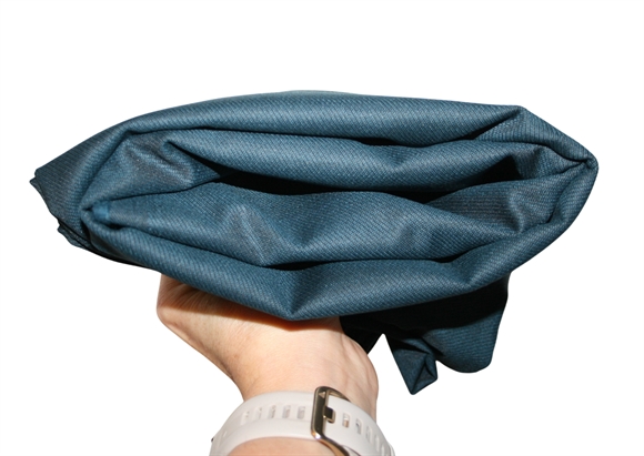 Stofrest 1,8 m. petrol uld