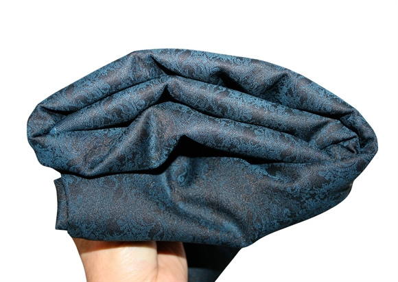 Stofrest 2,8 m. jacquardvævet uld