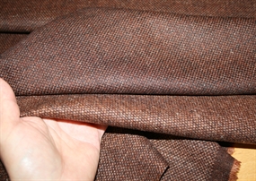 Stofrest 3,15 m. brun uld